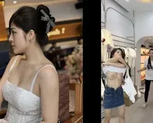 Nhung Nguyễn Boutique Hải Phòng lộ hàng lúc live stream | VIET69